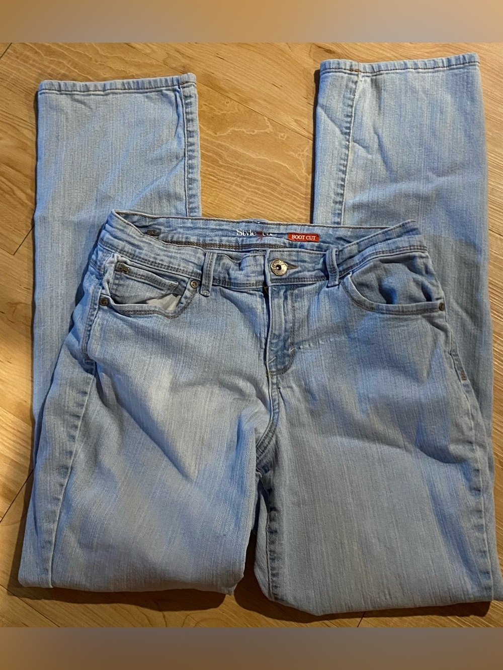 Light Blue Boot-Cut Women’s Jeans